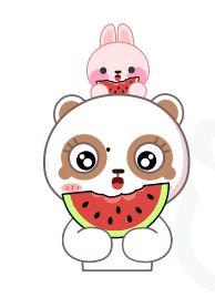 啵兔吃瓜,揭秘动物界的趣味食趣